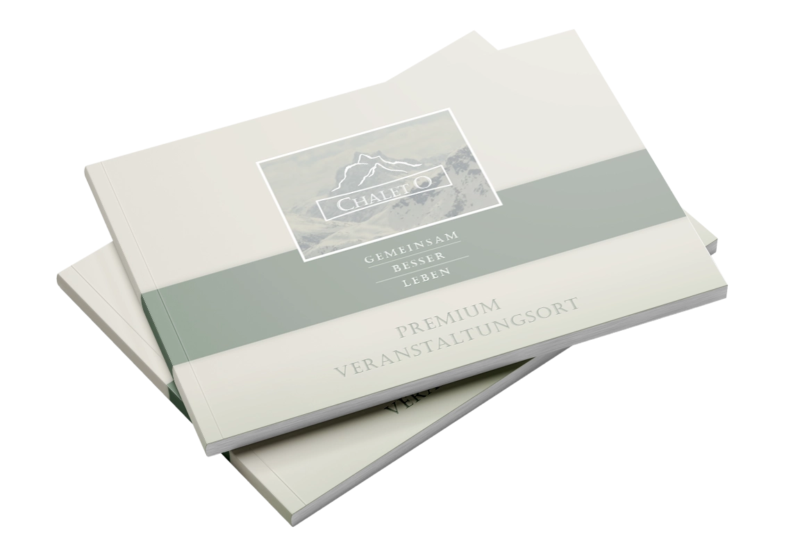 Unser Chalet O Infomaterial für Veranstaltungen