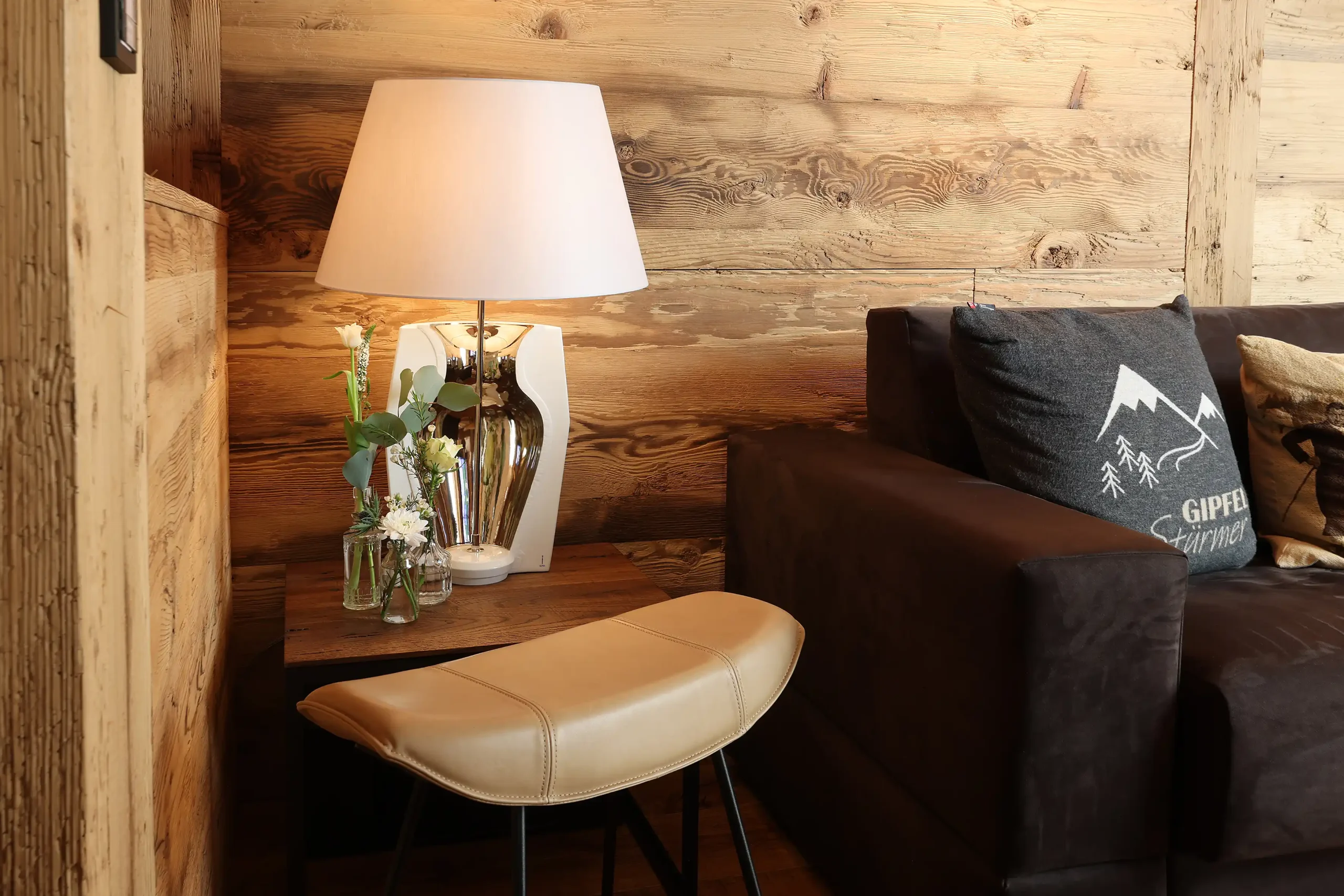 Hütten Lounge Dekoration