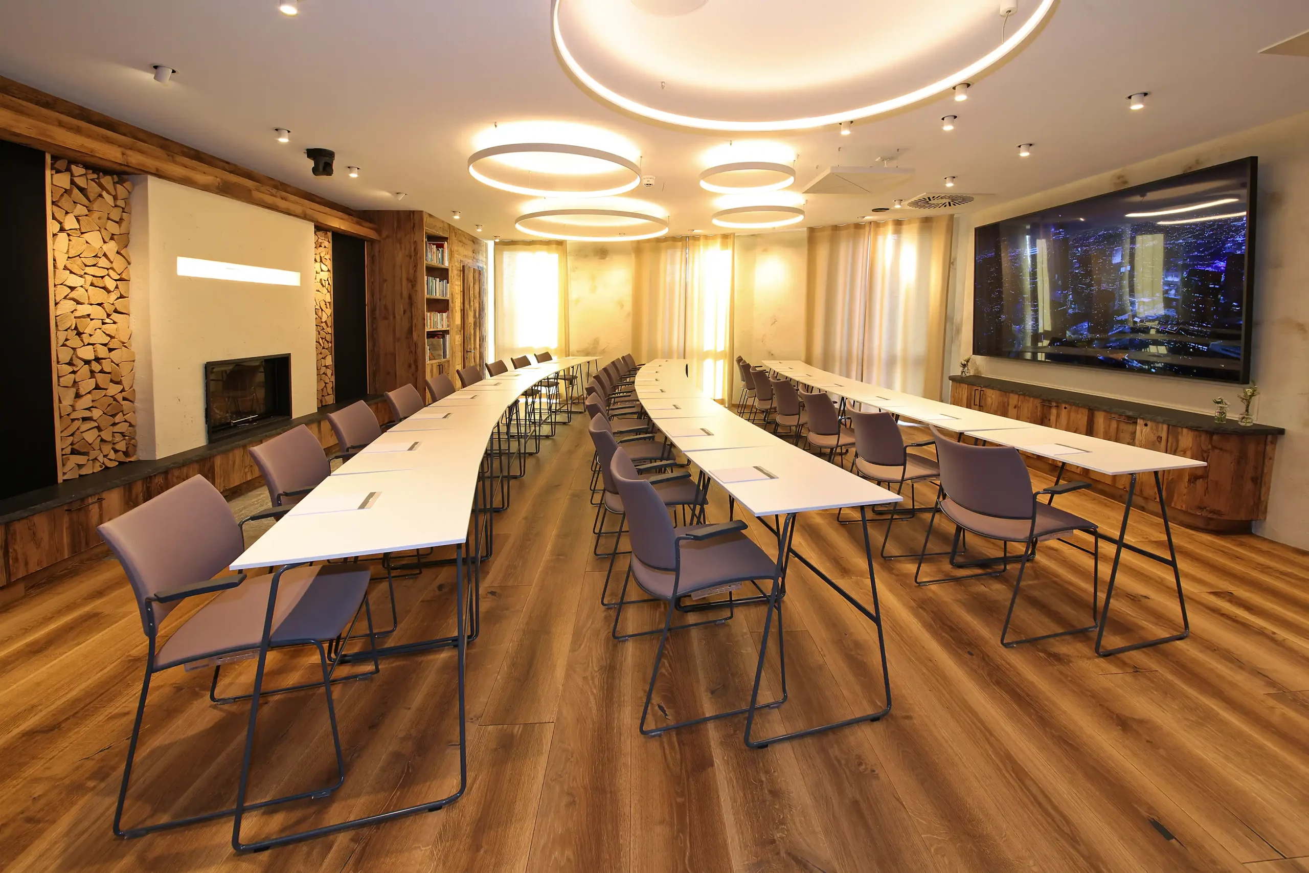 Veranstaltungsbereich im Parlament Raumlayout