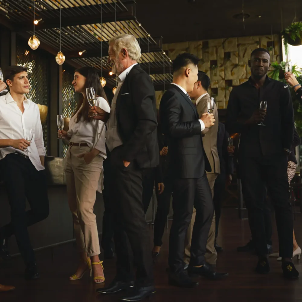 Netzwerkveranstaltung im Chalet O