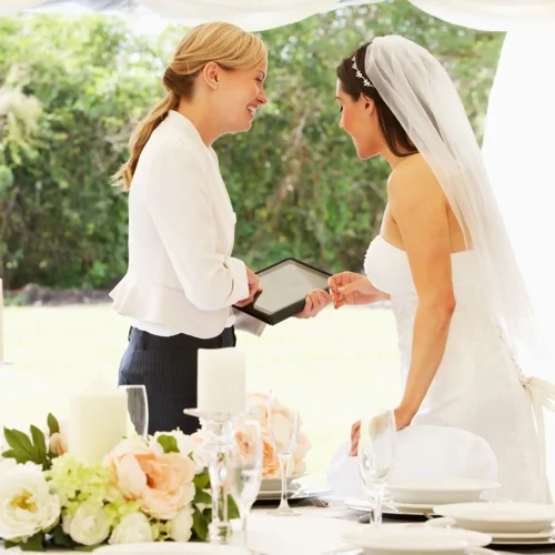 Hochzeitsplaner für Hochzeiten im Chalet O