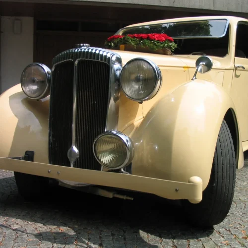 Oldtimer für Hochzeiten im Chalet O