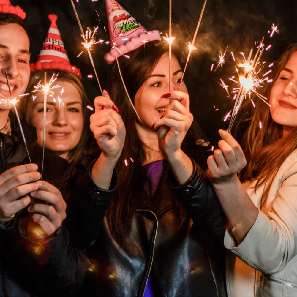 Silvester mit Freunden im Chalet O
